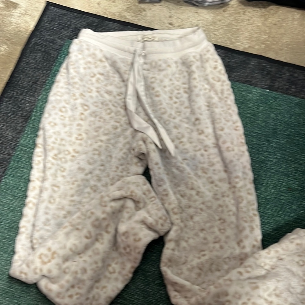 Z SUPPLY cheetah print lounge comfy pants
